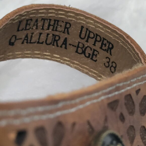 L. Artiste By Spring Step Cut Out Design Allura Wedge Sandal Women's Size 8 - Picture 9 of 12